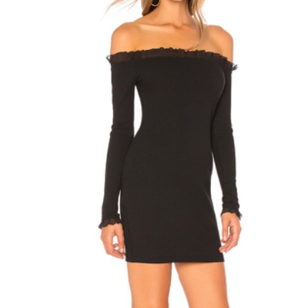 by the way Off The Shoulder Bodycon Dress